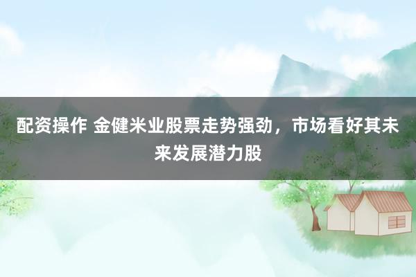 配资操作 金健米业股票走势强劲，市场看好其未来发展潜力股