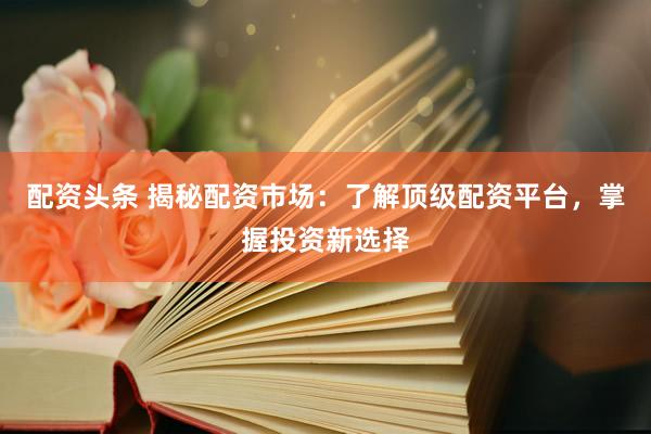 配资头条 揭秘配资市场：了解顶级配资平台，掌握投资新选择